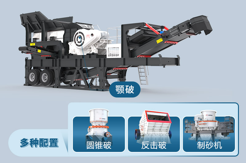 移動碎石破碎機設備配置