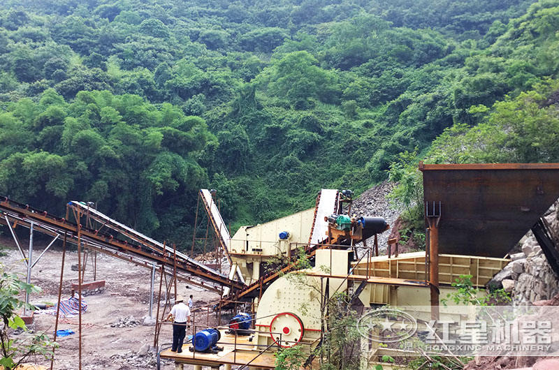 重錘破碎沙生產客戶現場